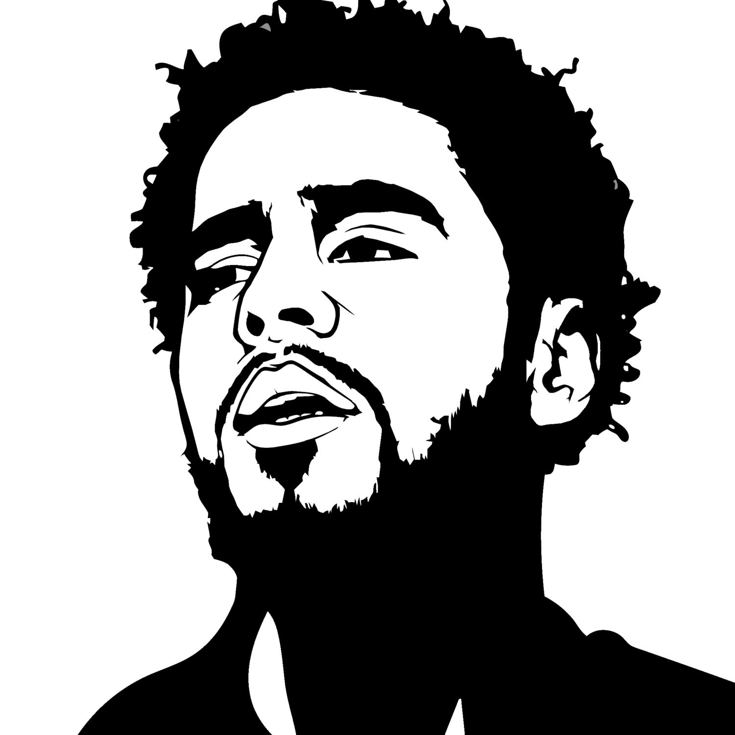 J Cole Vinyl Sticker Decal Cole World Car Truck Auto Glass