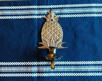 Brass Pineapple Sconce