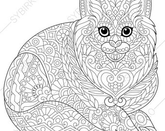 Kitten Coloring Page For National Pet Day Greeting Cards Animal Book Kitten Coloring Page For National Pet Day Greeting Cards Animal Book