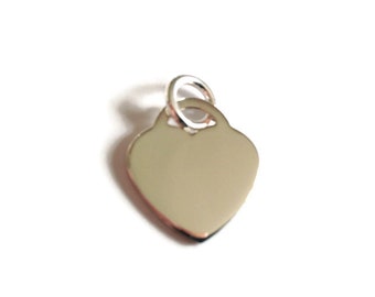 Sterling Silver Heart Charm
