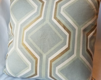 Pillow Cover Highland Court Chiave-Ice Blue 20x20