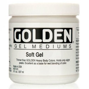 Golden SOFT GEL 8 oz tub - Gloss
