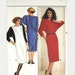 retro sewing pattern, straight dress, kimono sleeves, size 8 10 12 - Butterick 3335, uncut and FF