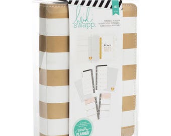 Heidi Swapp Memory Planner Kit - Gold Foil Stripes