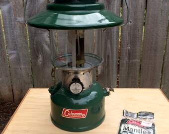 Coleman Lantern, Vintage Coleman Lantern, Model 228F, Coleman, Camping Gear, Gas Lantern, Survivalist Gear, Camping