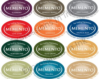 NEW! Tsukineko Memento Full Size Ink Pad - Choice of Colors