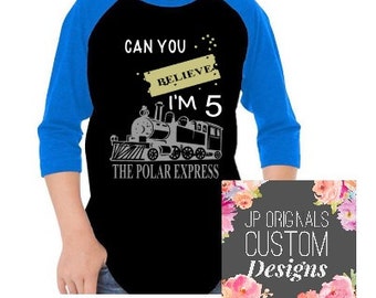 The Polar Express Birthday Shirt
