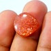 TOP QUALITY!! Natural Sunstone Cabochons handmade Cabochons, Sunstone Gemstone 16x15x3 MM Approx 11.00 Cts Loose stone. Wholesale Price.