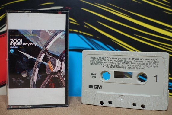 2001: A Space Odyssey (Original MGM Soundtrack) by Various Artists Vintage Cassette Tape