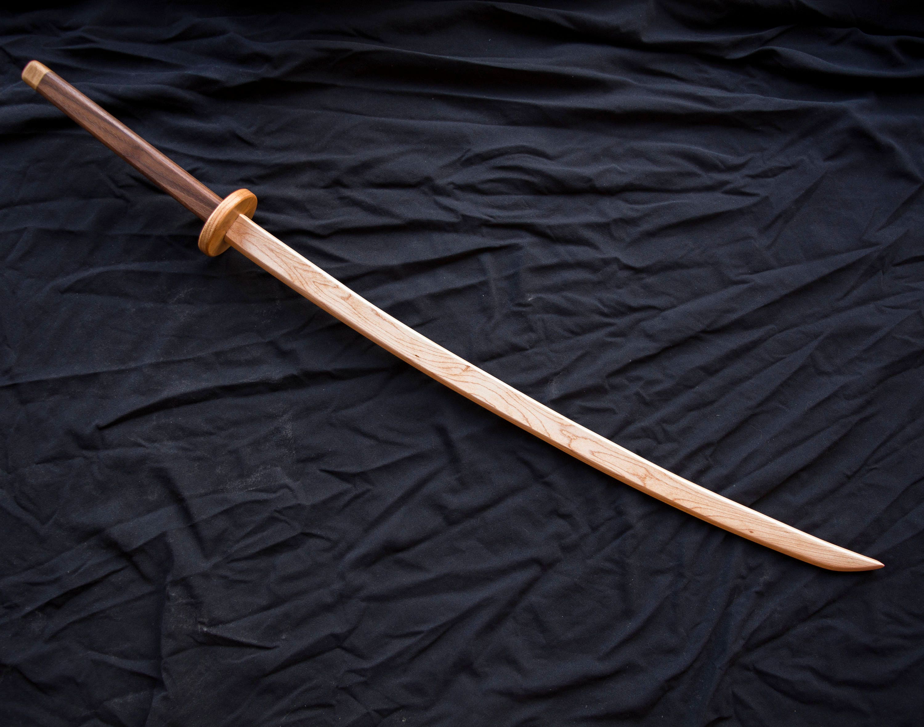 wood katana long