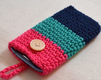 Crochet cell phone covers
