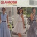 Butterick Glamour Collection Misses Dresses Pattern no.6203, Sleeveless, Button Down -Size 6, 8, 10 - Uncut