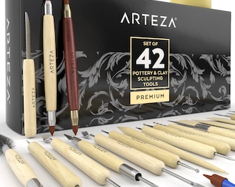 Arteza Pottery & Clay Sculpting Tools (Set of 42)