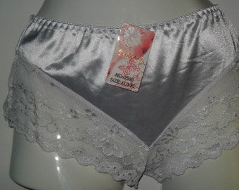 White lingerie with Boxer and sheer lace