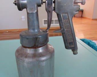 Vintage Metal Sears Paint Sprayer Free Shipping