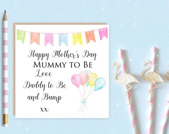 Mom to be card | Etsy