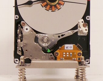 Laptop Harddrive Clock