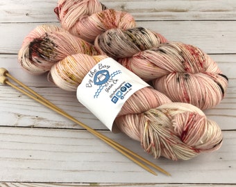 Because I Said So #momlife Hand Dyed Yarn 75/25% Superwash Merino Nylon sock knitting wool crochet hand dyed Texas Indie