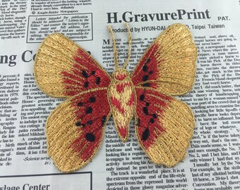 Embroidered Butterfly Appliques