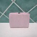 Vintage Pink Mesh Wallet - Purse - Glomesh - Whiting and Davis - Oroton - 1980's