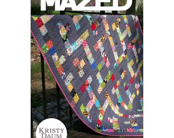 Mazed Quilt Pattern by Kristy Daum