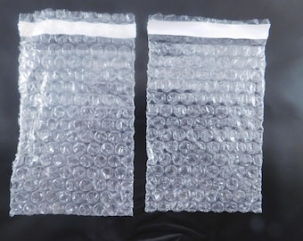 100 Bubble Out Bags 4x5.5 Self Seal Adhesive Envelope Protective Padded Pouch Wrap Shipping Supply Mailer Sturdy Lightweight Cushion