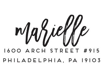 Return Address Stamp Style #4