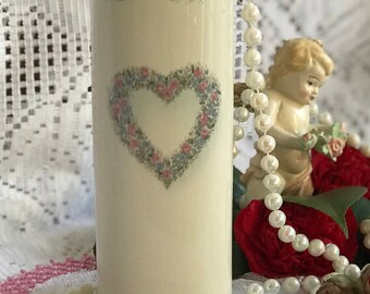 Vintage Otagiri "Romance" vase