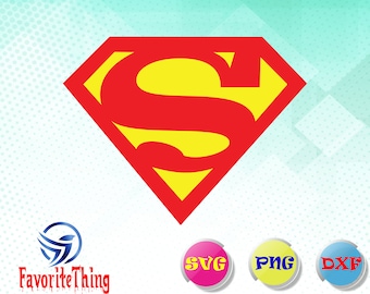 Superman svg,dxf,png/ Superman Vector / Superman Silhouette / Superhero SVG / Superman PNG / svg Files for Cricut