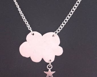 Necklace cloud with little star