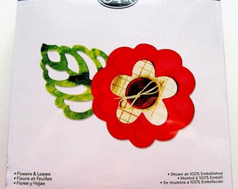 SALE!! SALE!! Flowers & Leaves Bigz Die-Sizzix Bigz Die-Flowers and Leaves