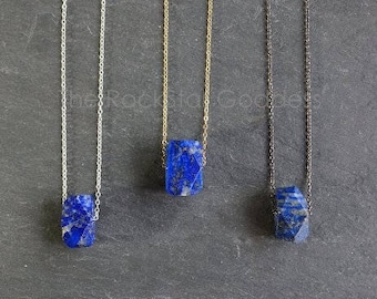 Lapis Lazuli Necklace / Lapis Lazuli / Lapis Lazuli Pendant / Blue Lapis / Lapis Necklace / Lapis Jewelry / Mother's Day Gift