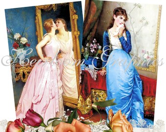 Victorian Women Tags 8 Victorian Vintage Women Tags Download Vintage French Victorian Woman Tags For Scrapbooks, Gift Tags, Cards et