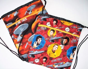 star trek drawstring backpack