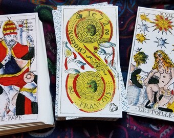 Tarot De Maresille 1709 reproduction #1468/3000 only in print, Pierrre Madenie, Out Of Print