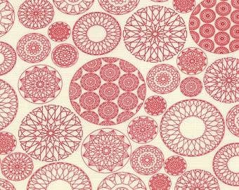 Moda - Fat Quarter - Wishes - Red bauble