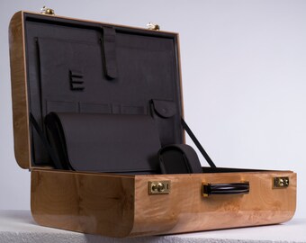 Steckel suitcase Aircase Burl wood Edition