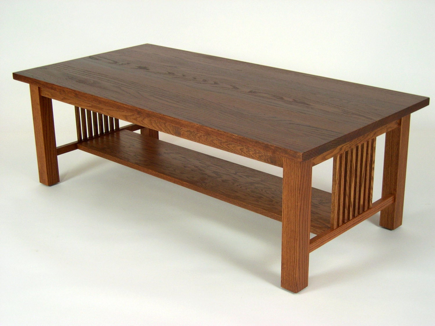 Mission Oak Arts & Crafts Stickley style Coffee Cocktail Table