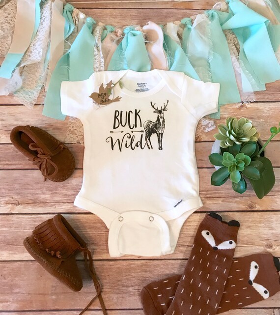 Deer Onesie® Country Baby Boy Clothes Baby Shower Gift Buck
