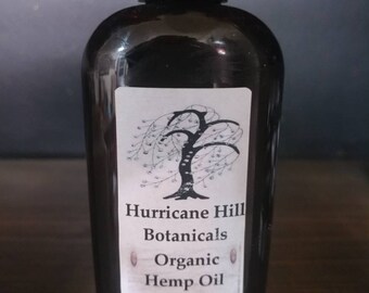 Organic Hemp Oil - 4 oz