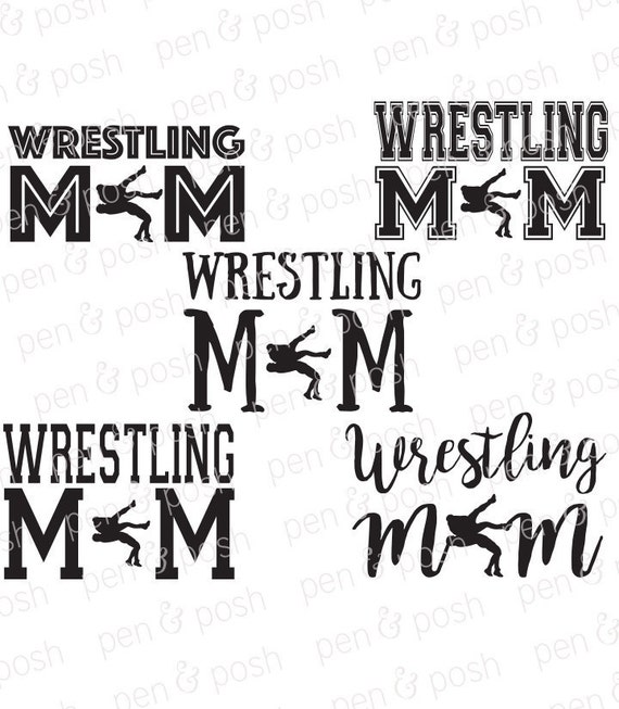 Download Wrestling Mom SVG Wrestling Wrestling Mom Clipart