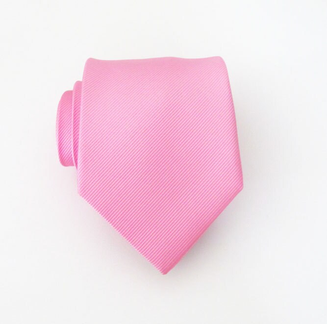 mens pink necktie