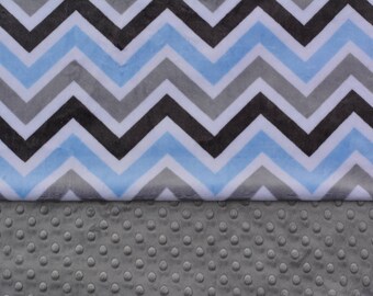 Minky Baby Blanket, Personalized Baby Blanket, Shower Gift, Double Minky Blanket