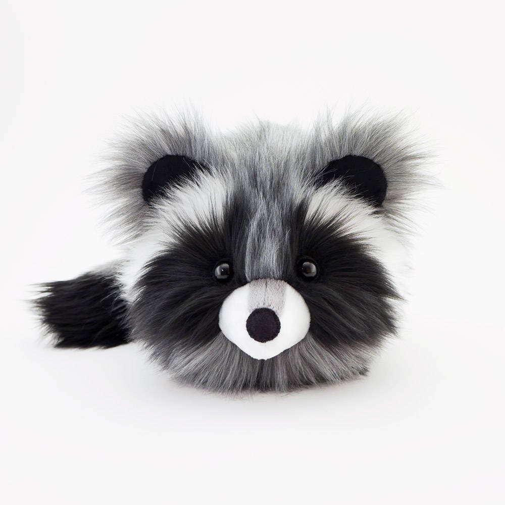 life size raccoon plush