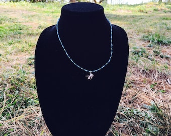Silver Fish Pendant Necklace