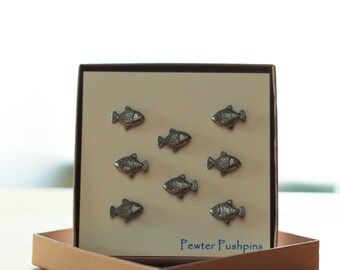 Goldfish Pushpins For Your Corkboard
