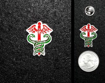 Pewter Doctor Horrible Lapel Pin or Magnet