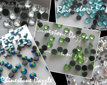 2500pcs ss16 Hotfix Crystal Rhinestones, 2500pcs 4mm Hotfix Crystal Rhinestones, 5 colors 500pcs each color,