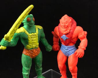 Motu heman rubber pvc figures erasers
