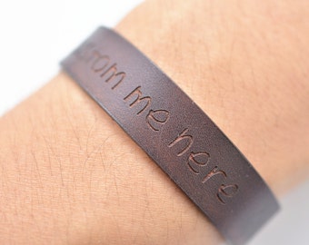 Leather bracelets for women, personalized leather wrap, custom bracelet, mens bracelet, wedding gift, anniversary, christmas gifts,